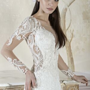 abito sposa aderente